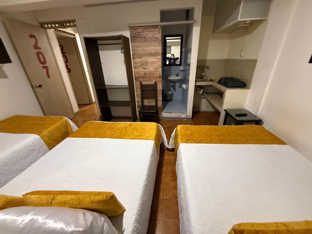 Habitación doble de Apartahotel Marana